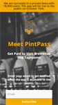 Mobile Screenshot of pintpass.com